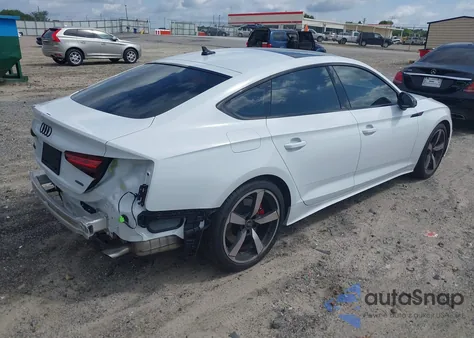 2024 Audi A5 Sportback Premium Plus 45 Tfsi Quattro S Tronic z USA, uszkodzony, nr VIN WAUFACF56RA044892